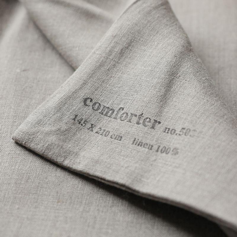 掛け布団カバー fog linen work ダブル ナチュラル ホワイト リネン