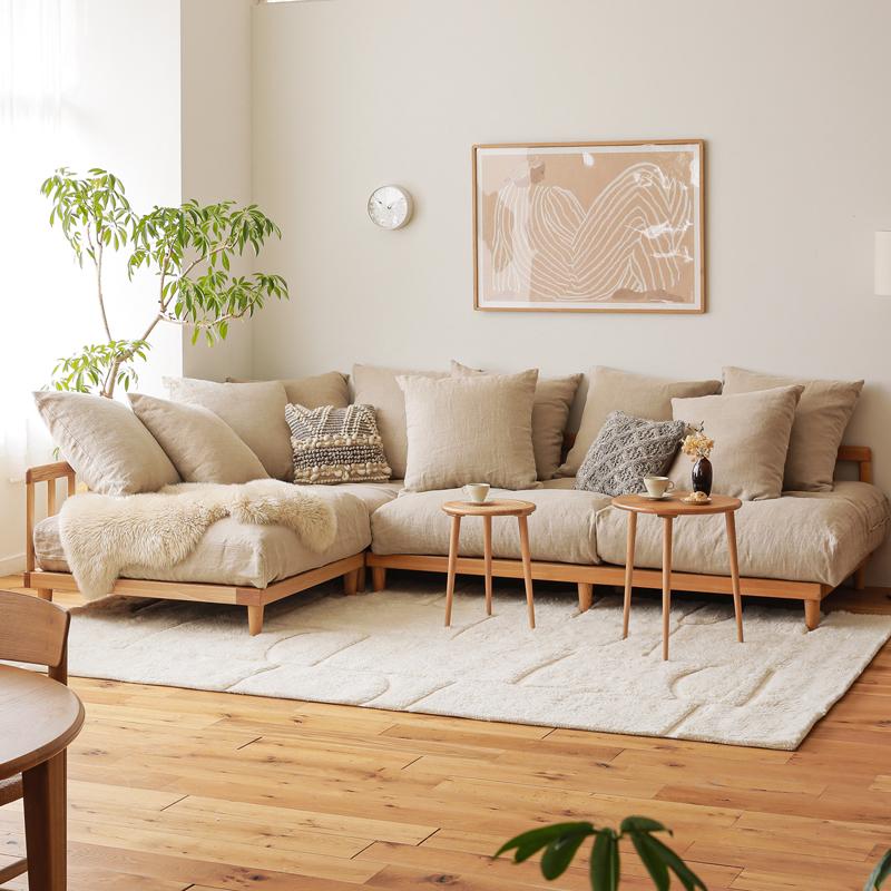 ラグ カーペット ラグマット 160×230cm ベッドルーム用 ウール コットン ラグ ラグマット Bタイプ 160×230 シンプル