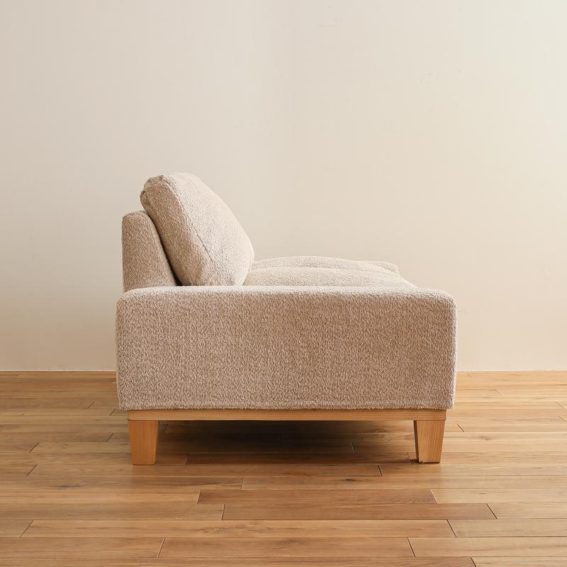 ソファー 2人掛けソファ folk／NA ナチュラル 北欧 おしゃれ フェザー