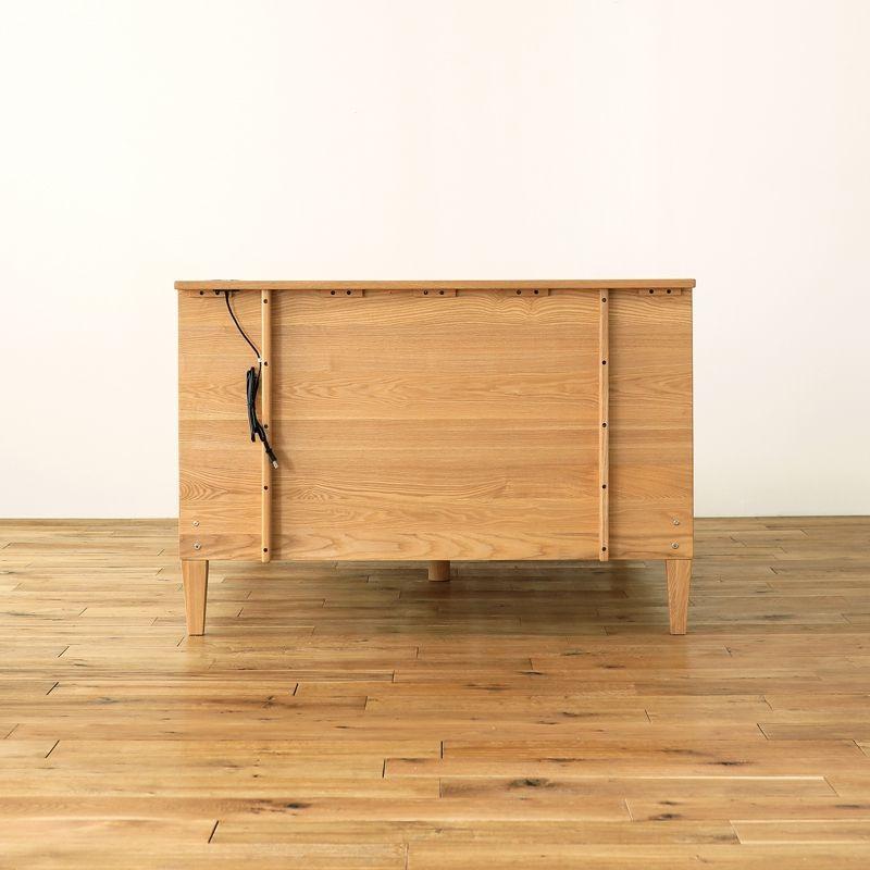 木製ベッド folk／NA シングル フレームのみ ナチュラル ホテルライク