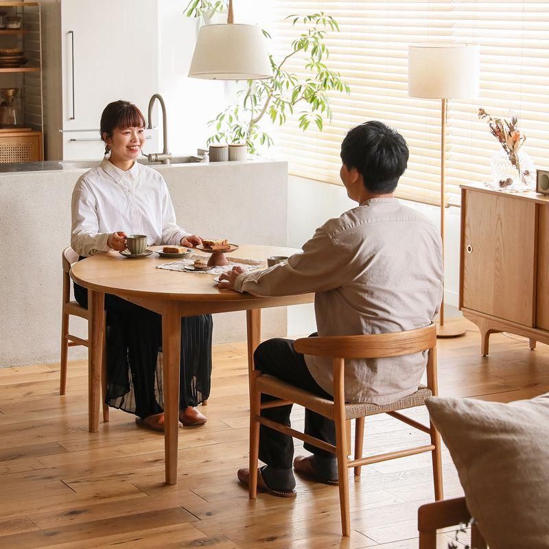 楕円形 ダイニング 3点セット ダイニングテーブル ダイニングセット 楽天市場】ダイニング 3点セット folk＆WICKER／NA ダイニング