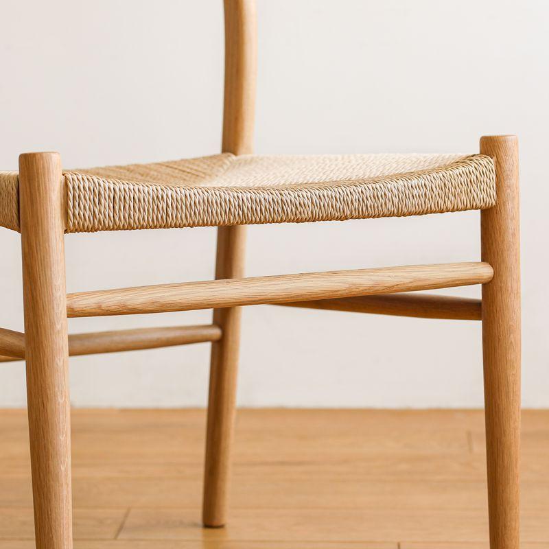 ダイニングチェア folk 椅子 チェア 北欧 オーク 無垢材 木製 ペーパー