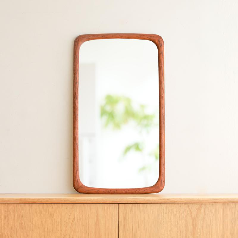 ミラー H/A エイチエー 鏡 壁掛け ウォールミラー Lサイズ 角型