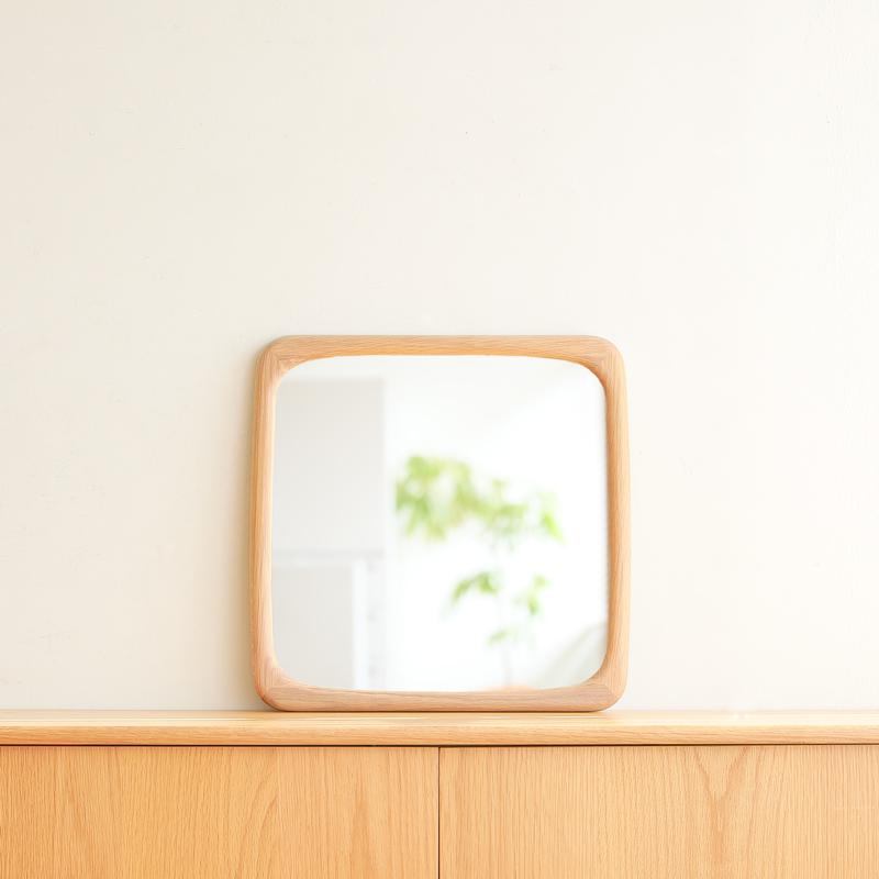 ミラー H/A エイチエー 鏡 壁掛け ウォールミラー Mサイズ 角型