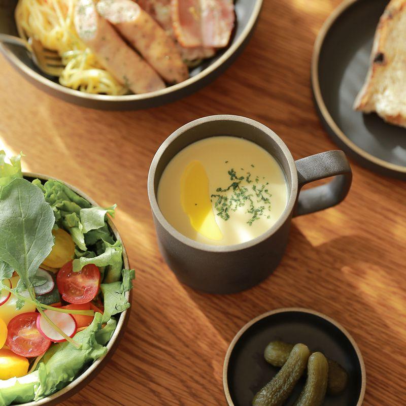 マグカップ HASAMI PORCELAIN 8.9cmタイプ ナチュラル グロスグレー