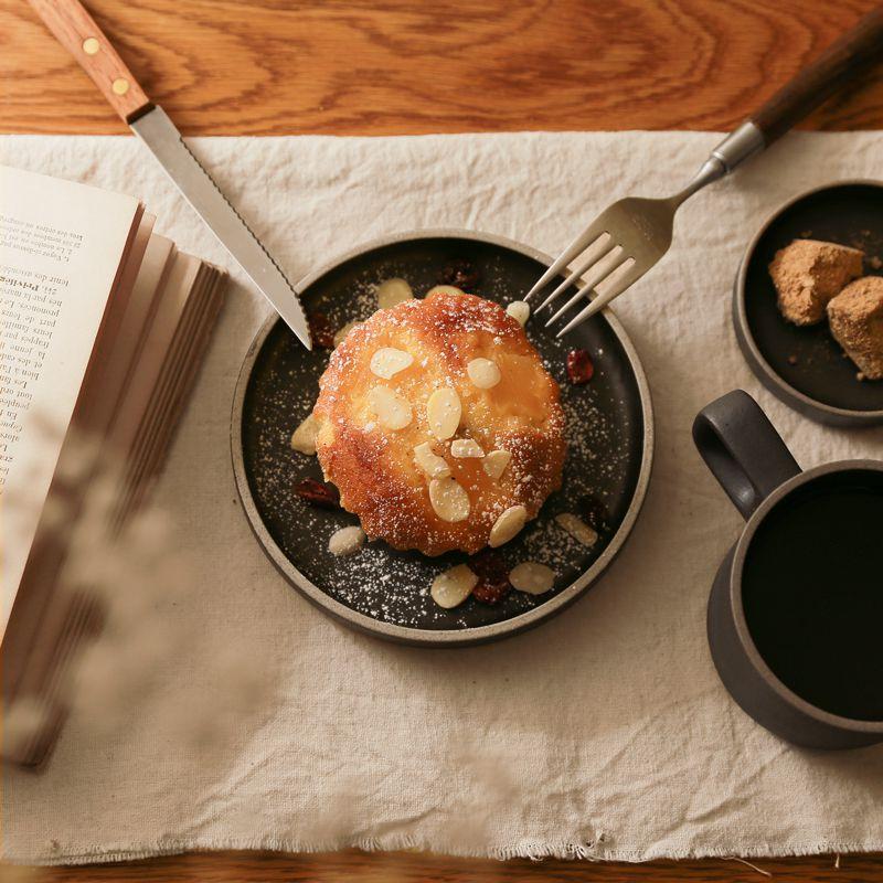 プレート HASAMI PORCELAIN お皿 18.5cmタイプ ブラック グロスグレー