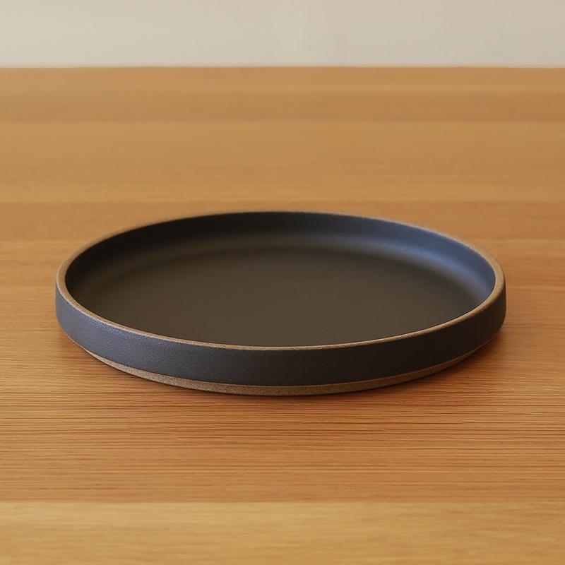プレート HASAMI PORCELAIN お皿 18.5cmタイプ ブラック グロスグレー