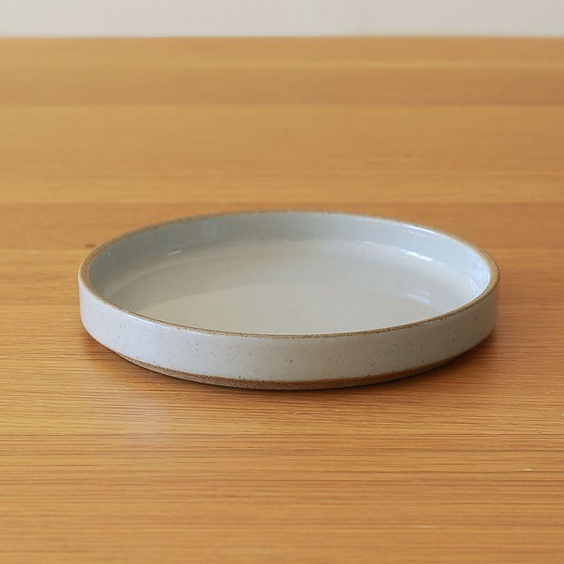 プレート HASAMI PORCELAIN お皿 22cmタイプ ブラック グロスグレー