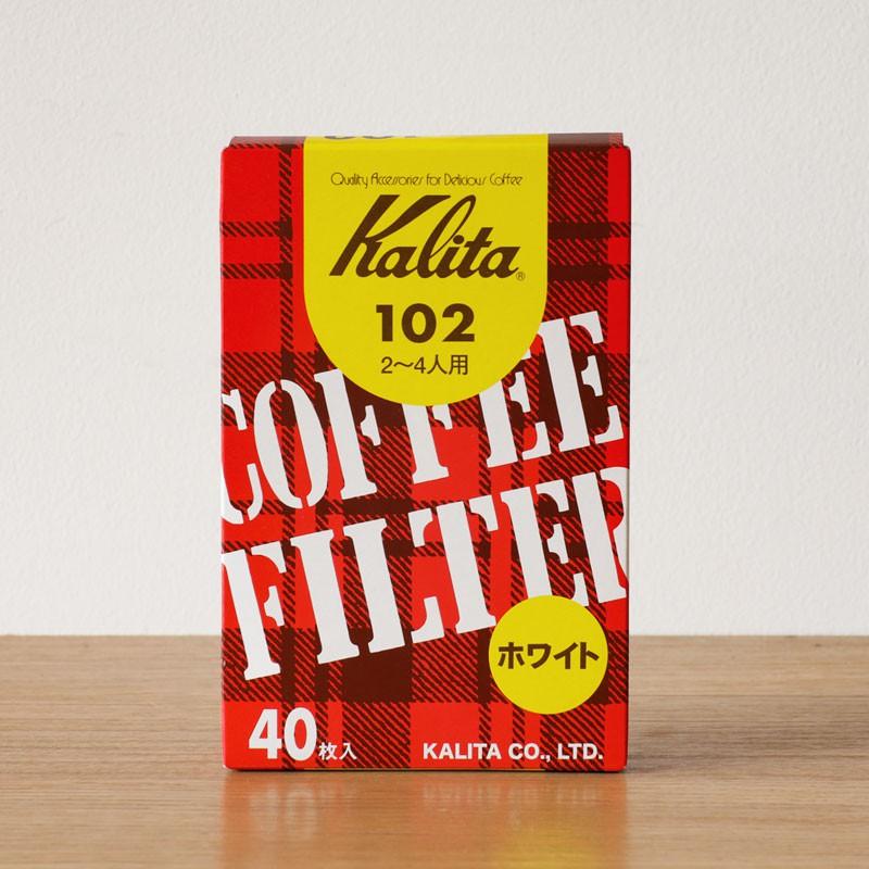 Kalita コーヒーろ紙 カリタ コーヒーフィルター 102 40枚 個箱入り 2