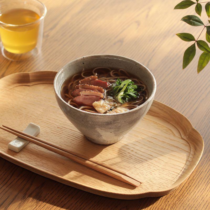 どんぶり 錆かいらぎ 丼 陶器 兵山窯 グレー 日本製 ユープロダクツ