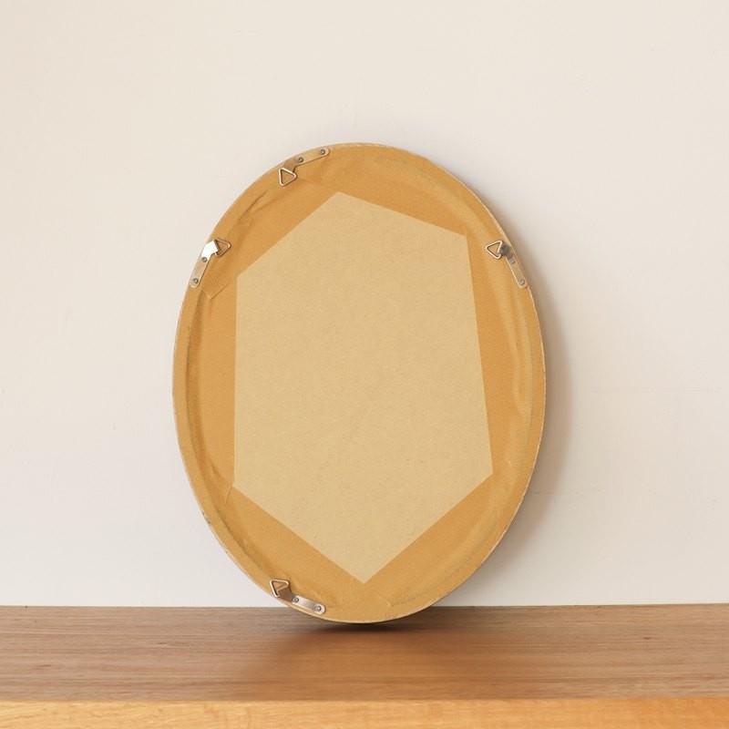 ミラー 鏡 壁掛け KURVE 卓上 北欧 ナチュラル ヴィンテージ オーバル