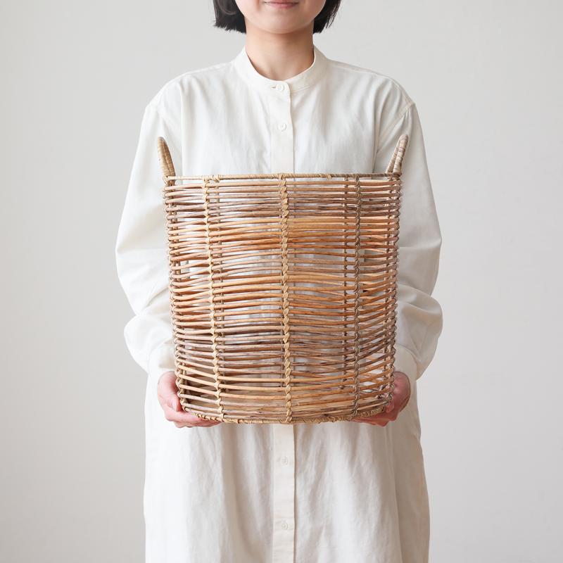 バスケット Towc LAUTTA 長方形 Mサイズ 幅36cm レクタングル 収納