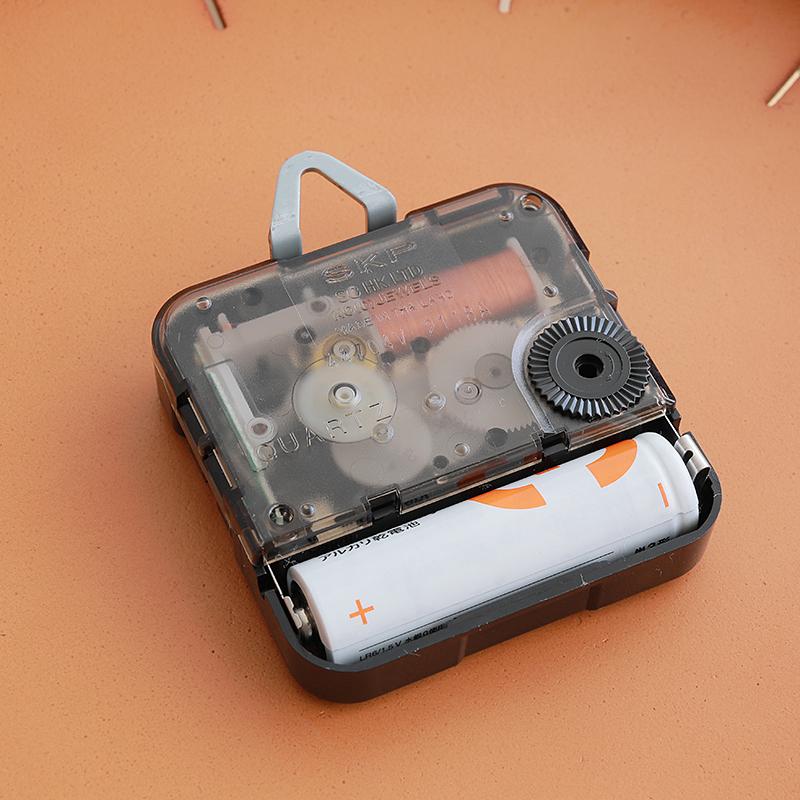 掛け時計 レザークロック 22cm 壁掛け レザー ヌメ革 革 キャメル 真鍮