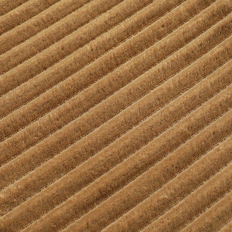 洗える フランネル ライン ラグ ラグマット LINNEL 190&times;190 正方形 北欧 ウォッシャブル 2層ウレタン 軽い 床暖房 遮音