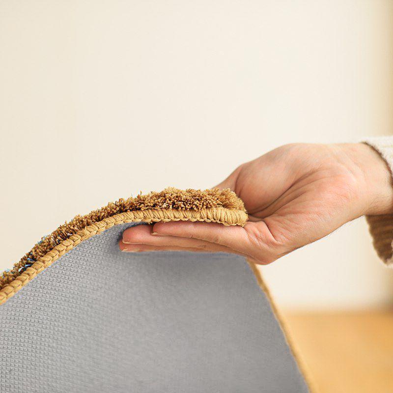 ラグマット LUCE 90×140 シャギーラグ 長方形 ホットカーペット対応