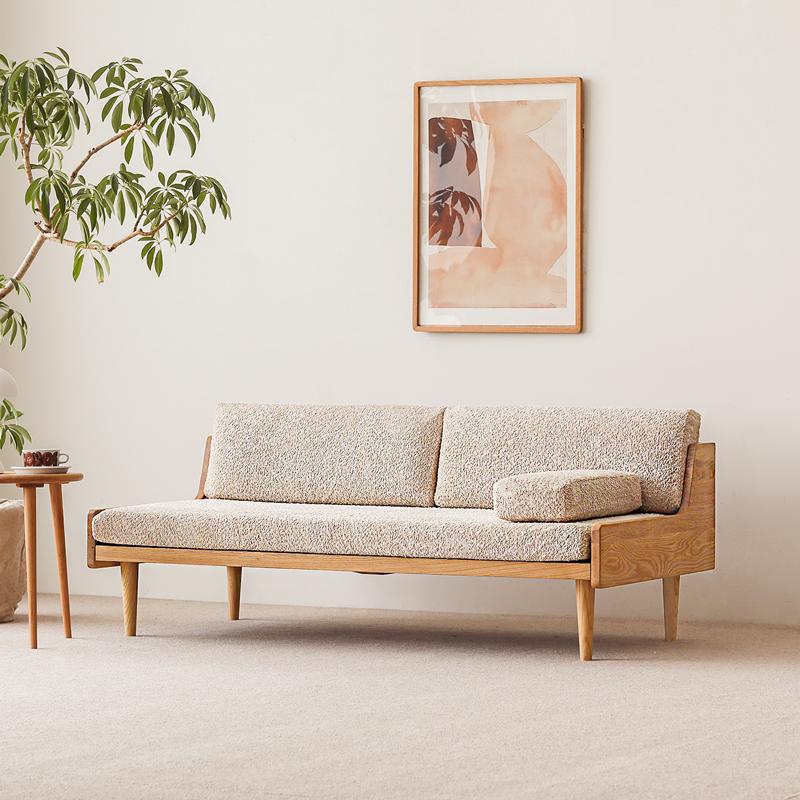 Re:CENO ベージュ ファブリックソファ 2人掛け 2人掛けソファー folk／NA ｜家具・インテリア通販 Re:CENO(リセノ)