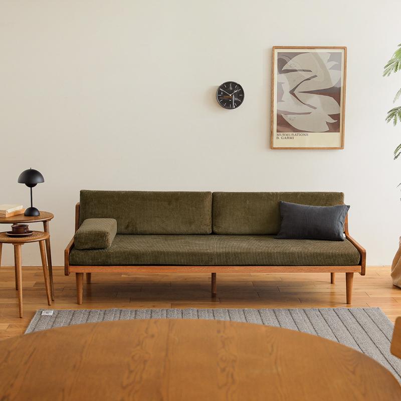 ソファー 3人掛け ソファ Lys リス 3P 三人掛け ナチュラルフレーム