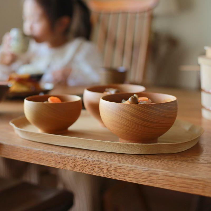 お椀 ボウル めいぼく椀 大 Lサイズ 天然木 日本製 さくら ぶな けやき