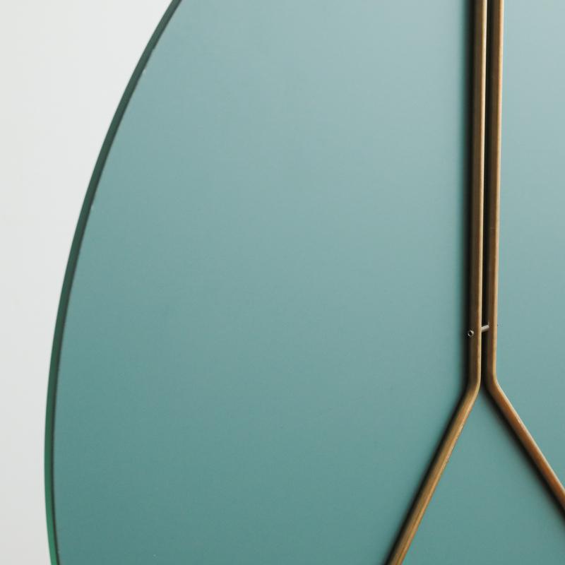 MOEBE 真鍮　ムーべ　ウォールミラー　50センチ　ブラス　デンマーク 楽天市場】MOEBE ウォールミラー 直径 50cm ブラス 鏡 壁掛け