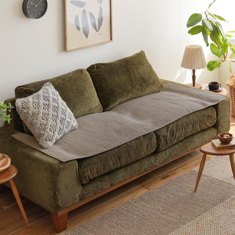 ソファーパッド ソファーパッド Mofua モフア イブル 65×170cm CLOUD柄