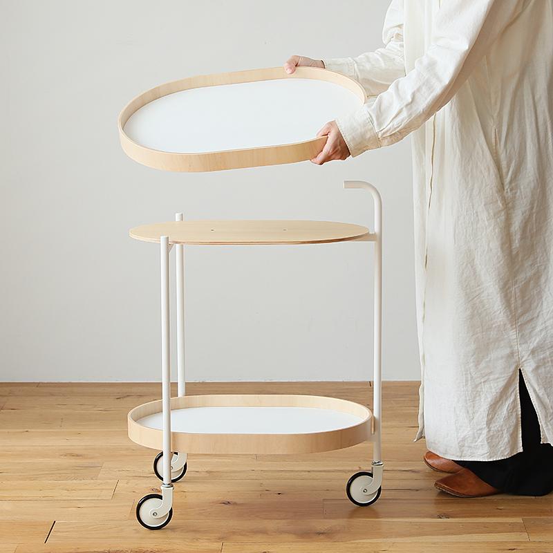 moheim ワゴン　2段　キッチン　ダイニング キッチンワゴン MOHEIM TROLLEY モヘイム トローリー トロリー