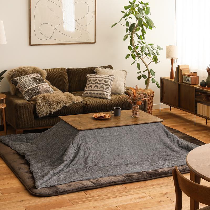 こたつ 敷布団 MOREFU モレフ 長方形 190×240cm 撥水 あったか