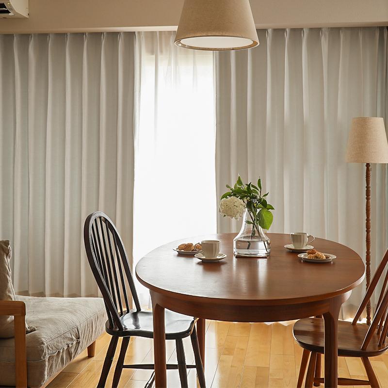 ドレープ カーテン Mousse ムース 幅101〜200cm オーダー 日本製