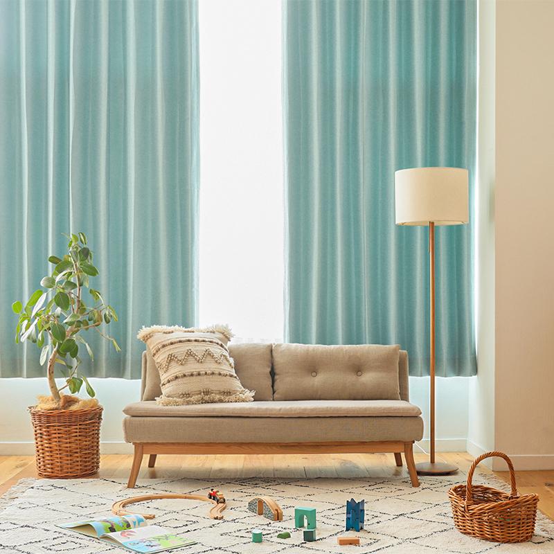 ドレープ カーテン Mousse ムース 幅101〜200cm オーダー 日本製