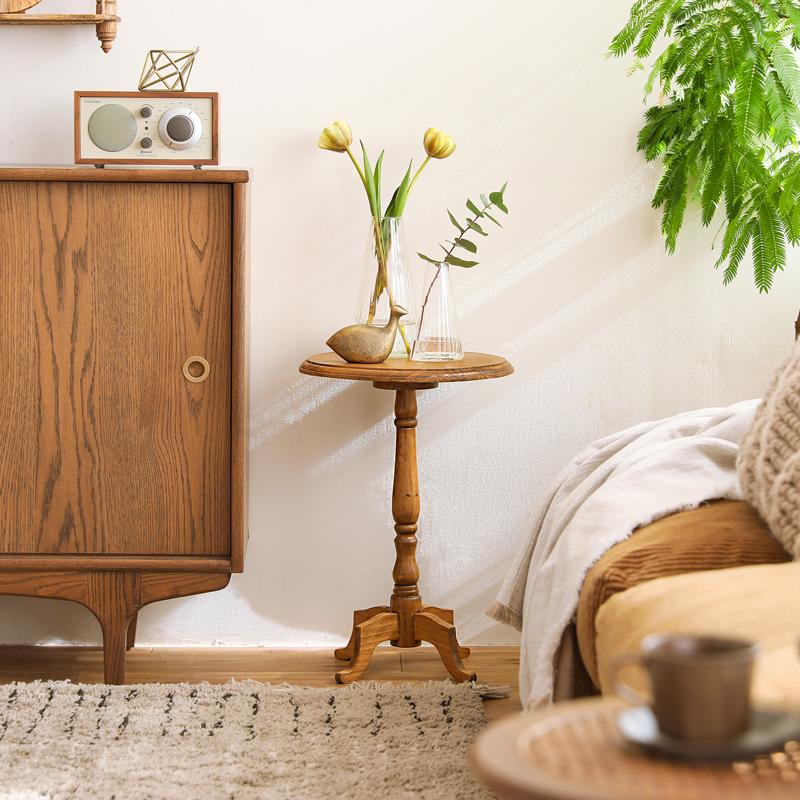 お洒落】木製4連フラワースタンド　小物置き　レトロ 楽天市場】卓上チークボックス コ ロおしゃれ 木製 ラック 小物置き