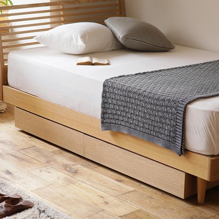 ベッド下深型収納 ハイタイプ 専用脚付き NOANA ベッド 収納 引き出し