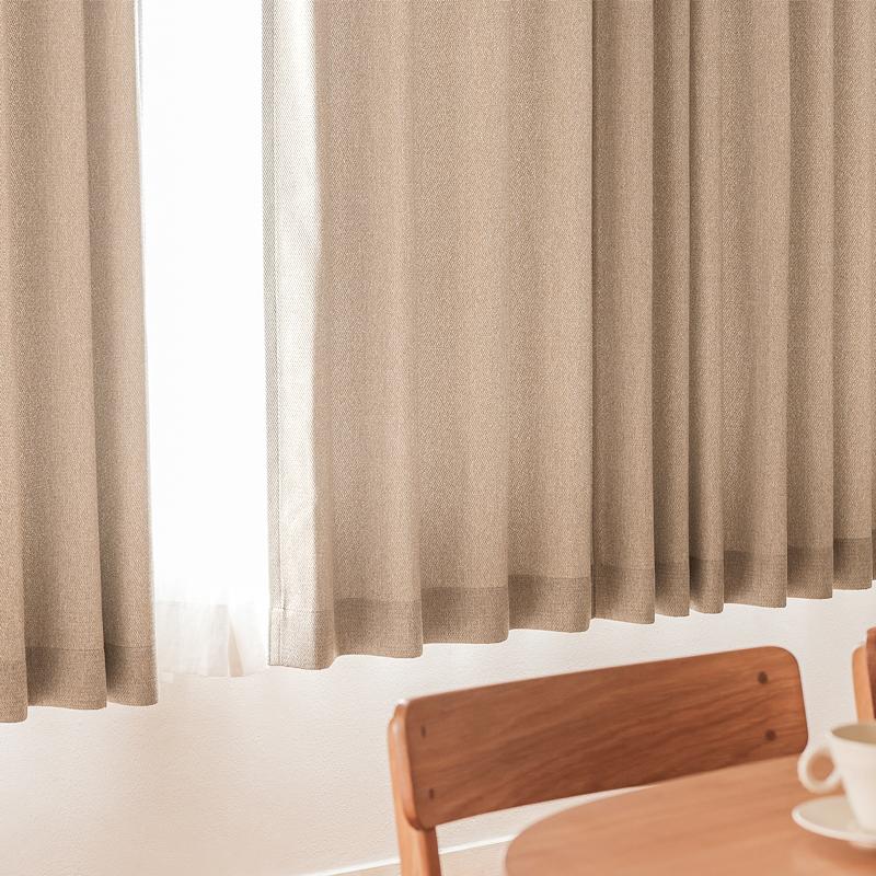 ドレープカーテン Noa ノア 幅40〜100cm オーダー ウォッシャブル