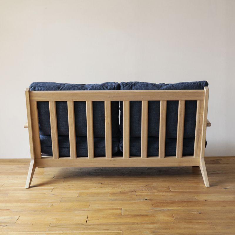 ★動作確認済み ソファー 二人掛け 2人掛け 北欧 ナチュラル フェザー 無垢 リネン クリンプ NOANA／NA 送料無料 【DGJ2142944250】(77220円)