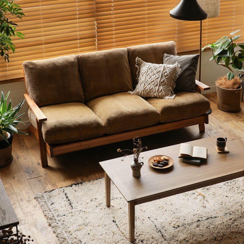 ソファー 三人掛け Noana Br コーデュロイ クリンプ 北欧 ヴィンテージ 西海岸 ブルックリン 送料無料 Noana3br Receno 通販 Yahoo ショッピング