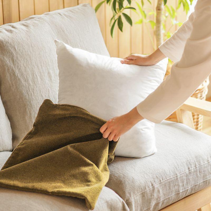 シリコンフィル ヌードクッション 60×60cm クッション単品 フェザー