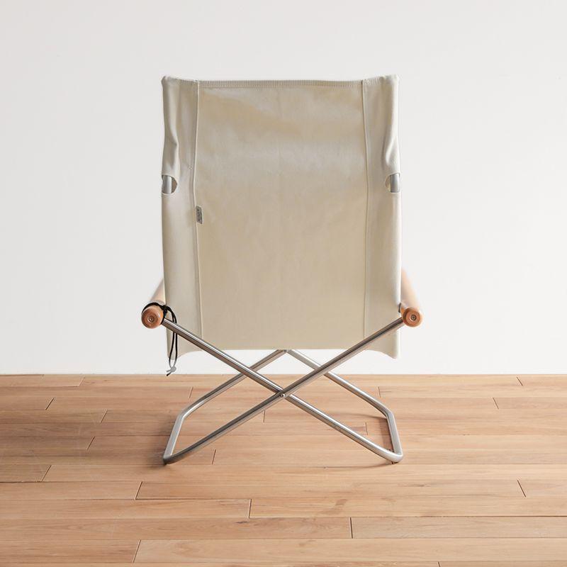 ラウンジチェア セット NychairX ＋オットマン ホワイト キャメル グレー チェア 綿 天然木 日本製 ナチュラル ヴィンテージ あすつく_13