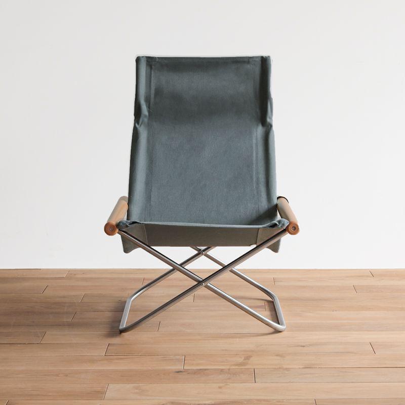 即*ん様 NychairX リクライニングチェア グレー キャンバス