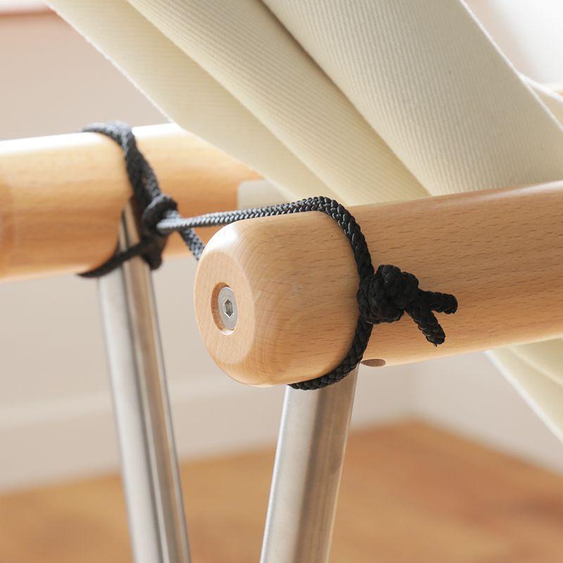 ラウンジチェア セット NychairX ＋オットマン ホワイト キャメル グレー チェア 綿 天然木 日本製 ナチュラル ヴィンテージ あすつく_5
