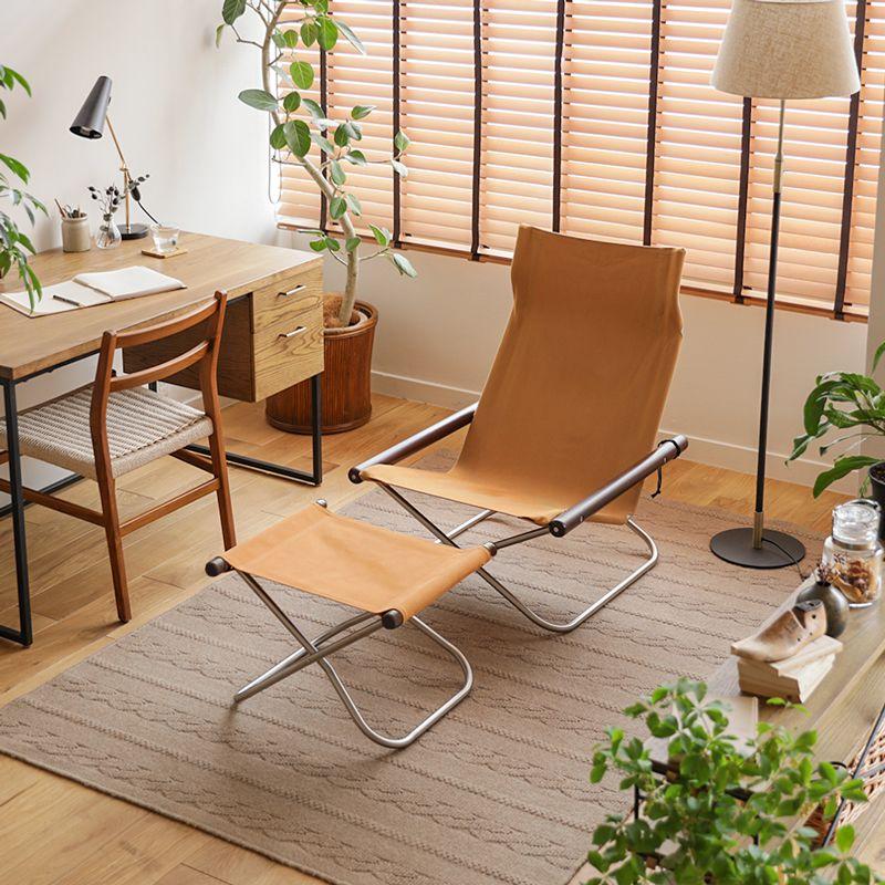 ラウンジチェア オットマン NychairX ホワイト キャメル グレー チェア