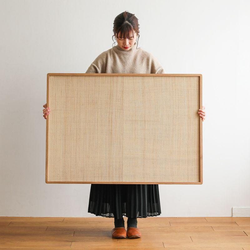 ポスター オークフレーム付き アートフレーム Oak round frame 70×100 B1 ポスターフレーム