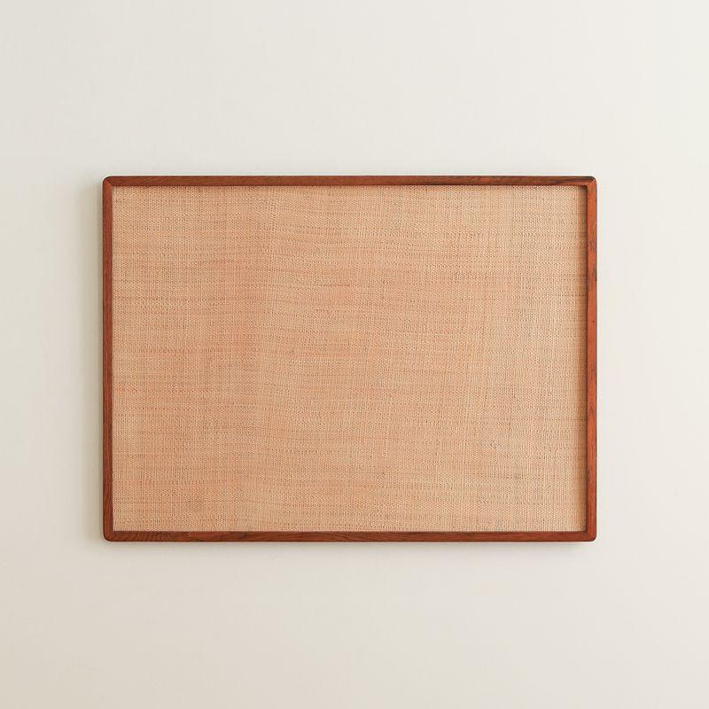 【金毘羅道中の図】直書き？かも。ガラスの無い麻生地額縁、74×59×2.1。 アートフレーム Oak round frame 50×70＋α B2 ポスターフレーム
