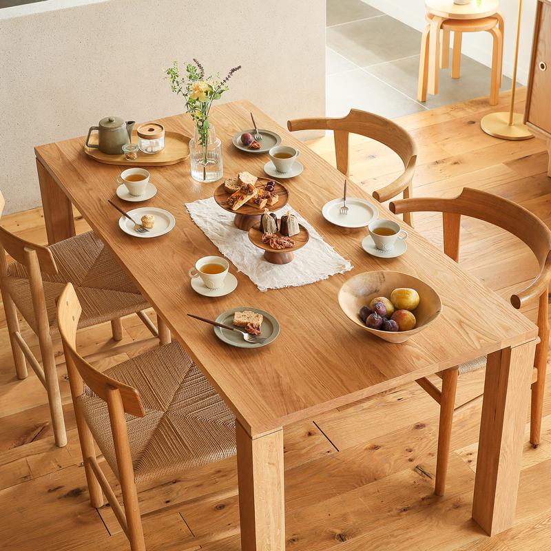 ダイニングテーブル OAK 180×90 ナチュラル ダイニング リビング