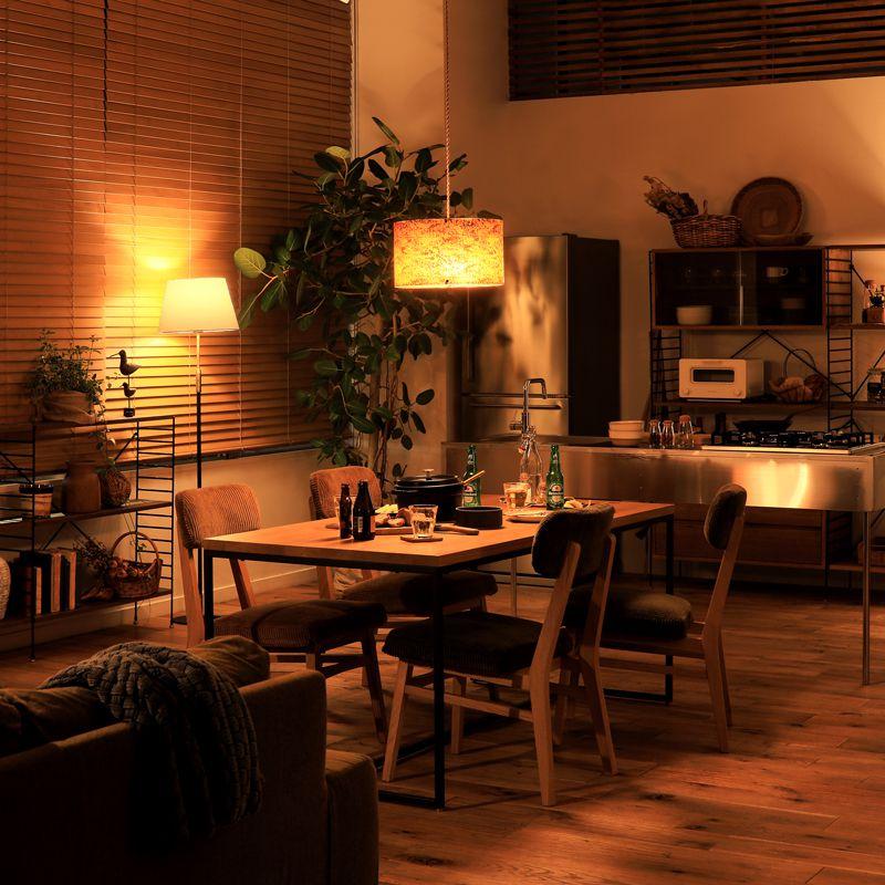 天井照明 ペンダントライト Oilparch 3灯ソケット／スマートLED電球