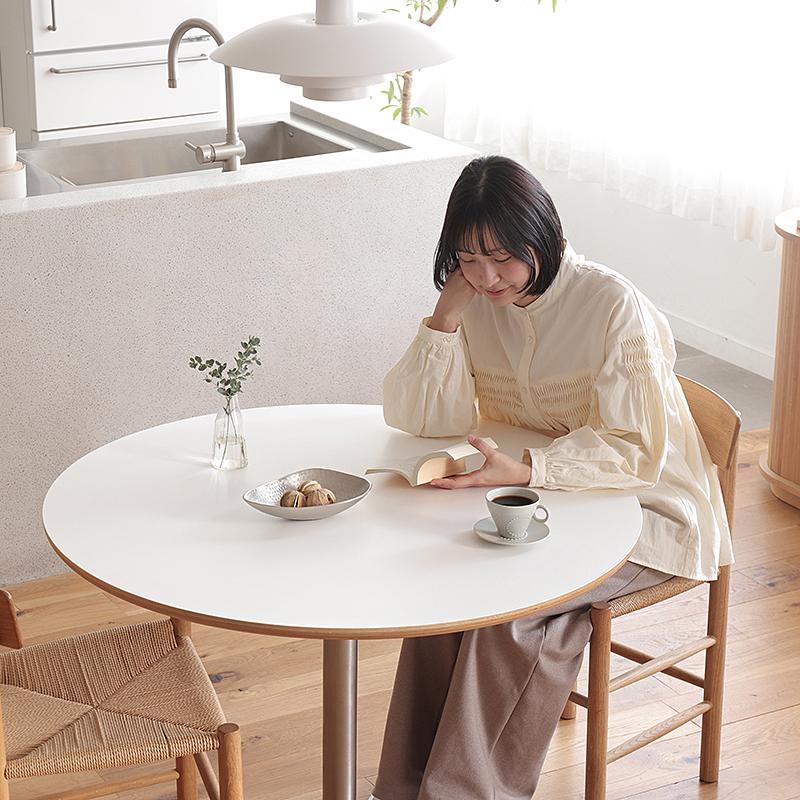 ダイニングテーブル Pair ペア ラウンド 直径75cm 円形 ダイニング