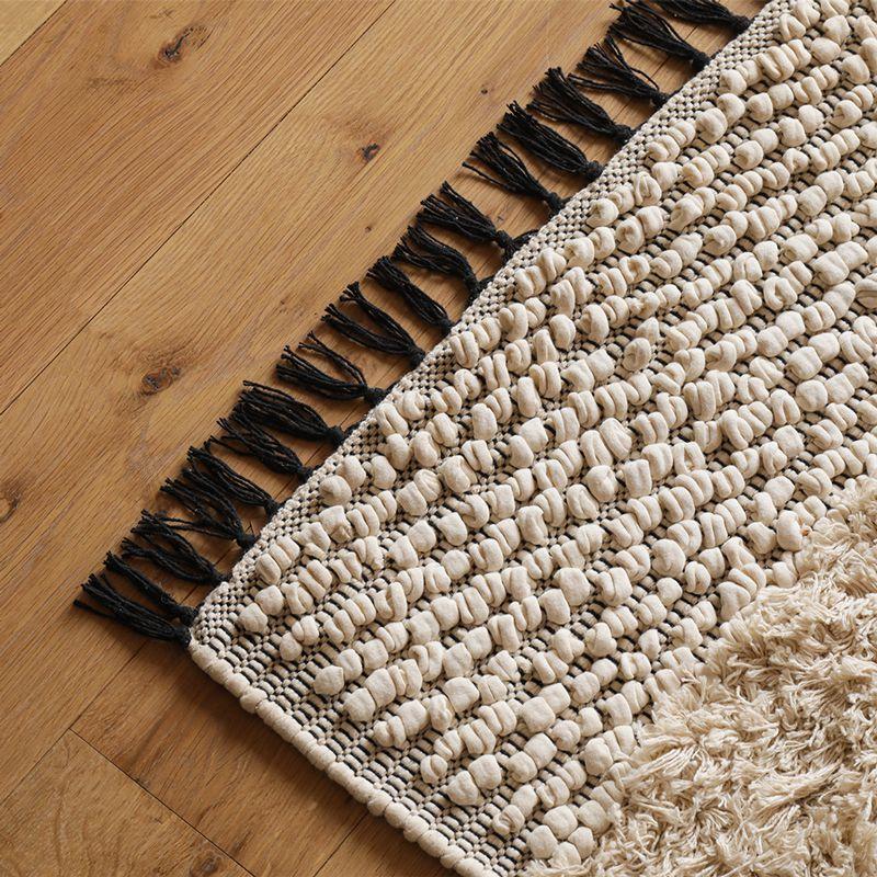 ラグマット POP CORN STRIPE RUG 140×200 綿 コットン 長方形 ホット