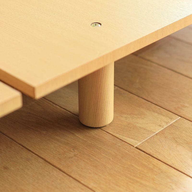 ヘッド付き フロアベッド PIATTO セミダブルサイズ フレームのみ