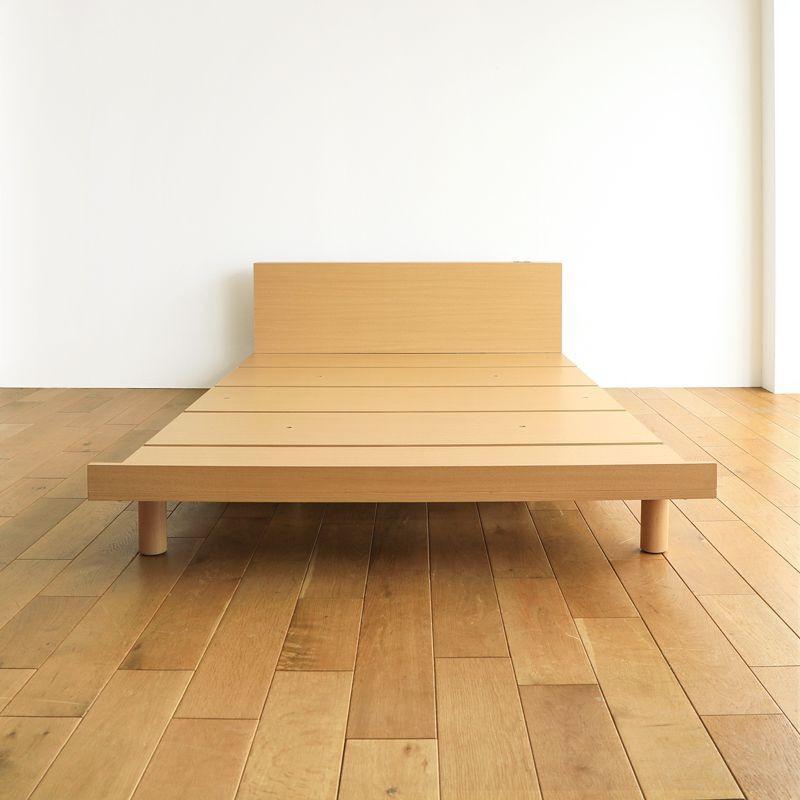 ヘッド付き フロアベッド PIATTO シングルサイズ フレームのみ