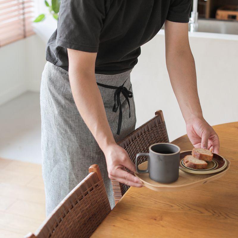 fog linen work　リネンパイピングエプロン fog linen work リネンパイピングエプロン ｜家具・インテリア