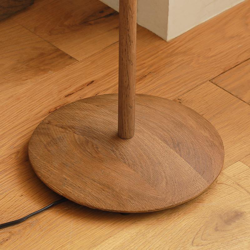 フロアライト 照明 スタンドライト Oak＆Pleats LED電球付属 日本製