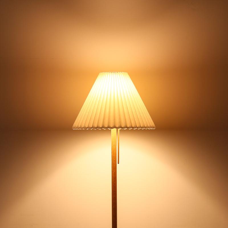 フロアライト 照明 スタンドライト Oak＆Pleats LED電球付属 日本製