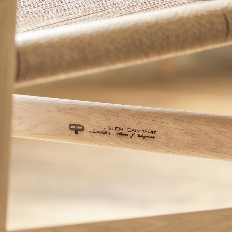 美品♠起立木工　オランダ製　オーク無垢　チェア 起立木工 ダイニングチェア① オーク無垢 カントリー風 木製椅子